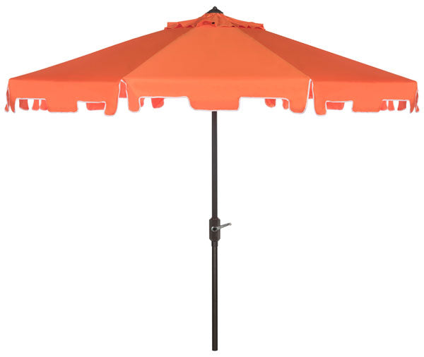 Zimmerman 9 Ft Crank Market Umbrella With Flap