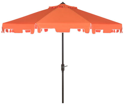 Zimmerman 9 Ft Crank Market Umbrella With Flap