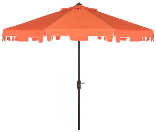 Zimmerman 9 Ft Crank Market Umbrella With Flap