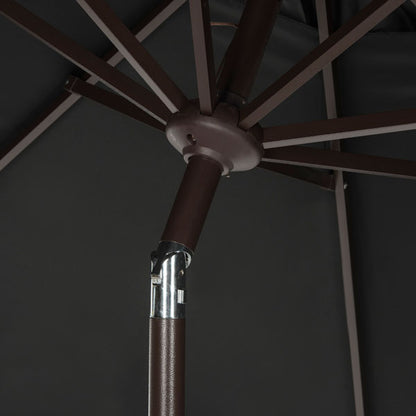 Zimmerman 9 Ft Crank Market Umbrella With Flap