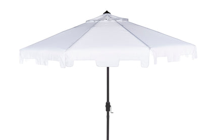Uv Resistant Zimmerman 9 Ft Crank Market Push Button Tilt Umbrella With Flap