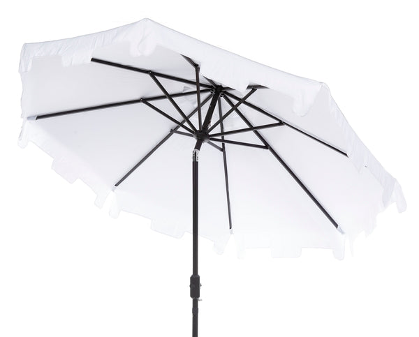 Uv Resistant Zimmerman 9 Ft Crank Market Push Button Tilt Umbrella With Flap
