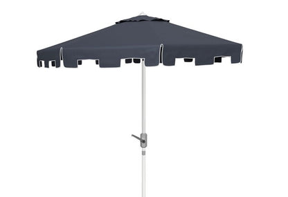 Uv Resistant Zimmerman 9 Ft Crank Market Push Button Tilt Umbrella With Flap