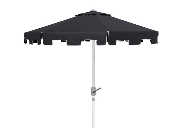 Uv Resistant Zimmerman 9 Ft Crank Market Push Button Tilt Umbrella With Flap