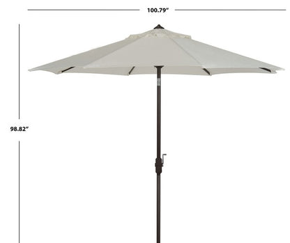 Uv Resistant Ortega 9 Ft Auto Tilt Crank Umbrella