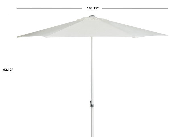 Uv Resistant Hurst 9 Ft Easy Glide Market Umbrella