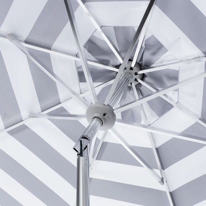 Uv Resistant Iris Fashion Line 9ft Auto Tilt Umbrella