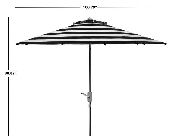 Uv Resistant Iris Fashion Line 9ft Auto Tilt Umbrella