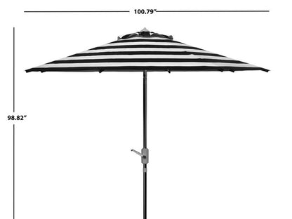 Uv Resistant Iris Fashion Line 9ft Auto Tilt Umbrella