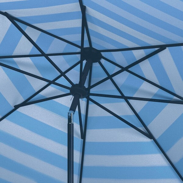 Uv Resistant Iris Fashion Line 9ft Auto Tilt Umbrella