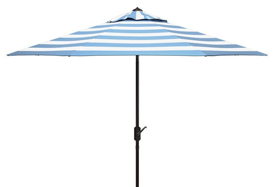 Uv Resistant Iris Fashion Line 9ft Auto Tilt Umbrella