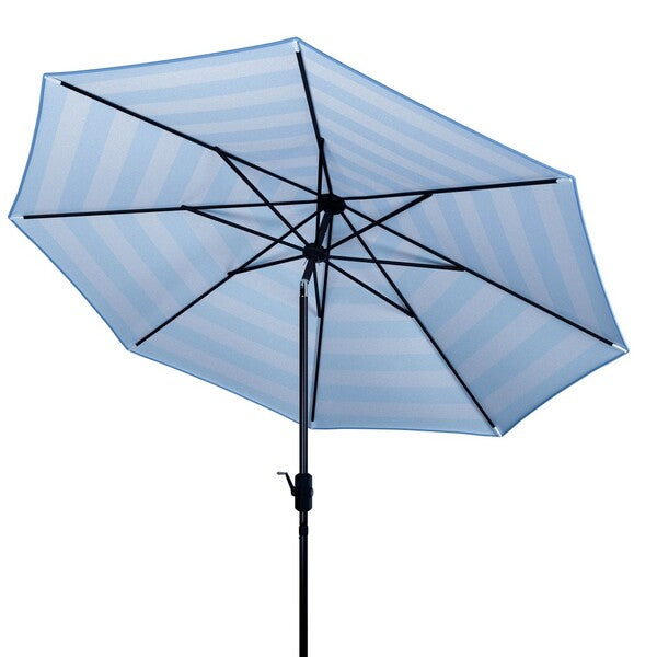 Uv Resistant Iris Fashion Line 9ft Auto Tilt Umbrella