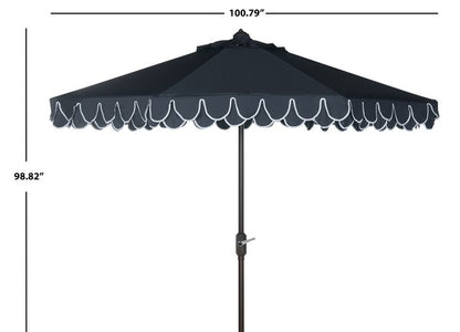 Elegant Valance 9ft Umbrella