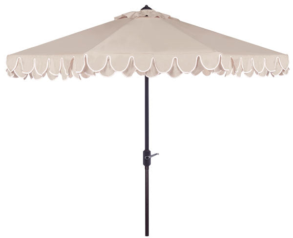 Elegant Valance 9ft Umbrella