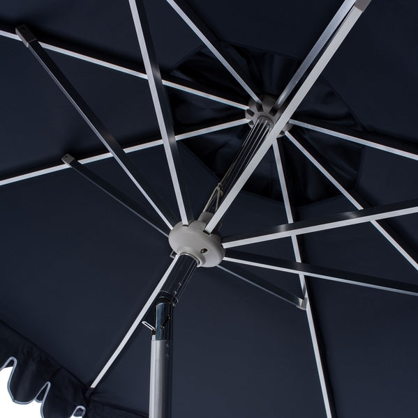 Elegant Valance 9ft Auto Tilt Umbrella
