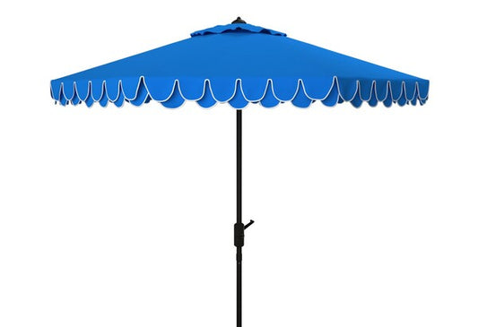 Elegant Valance 9ft Auto Tilt Umbrella