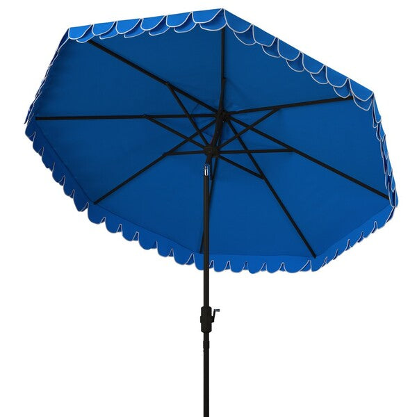 Elegant Valance 9ft Auto Tilt Umbrella