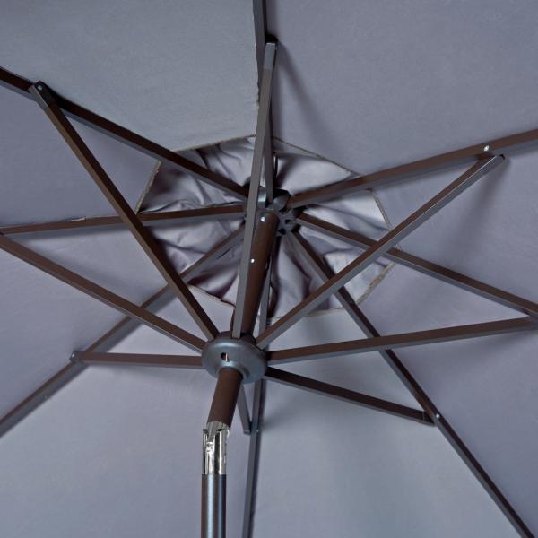 Milan Fringe 9ft Crank Outdoor Auto Tilt Umbrella