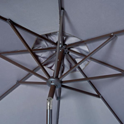 Milan Fringe 9ft Crank Outdoor Auto Tilt Umbrella