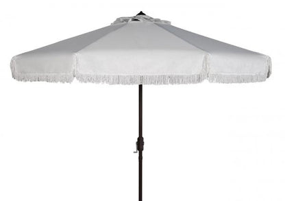 Milan Fringe 9ft Crank Outdoor Auto Tilt Umbrella