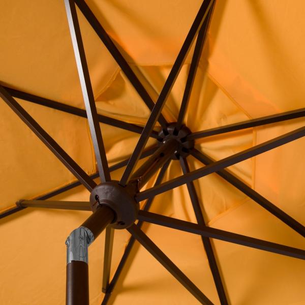 Milan Fringe 9ft Crank Outdoor Auto Tilt Umbrella