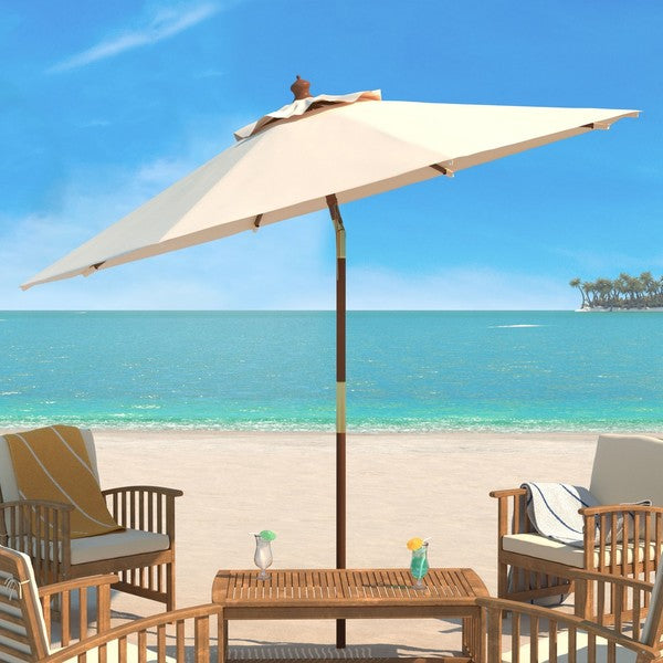 Cannes 9ft Wooden Outdoor Umbrella