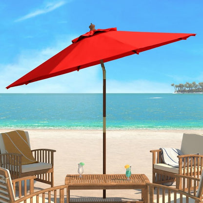 Cannes 9ft Wooden Outdoor Umbrella