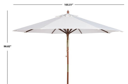 Cannes 9ft Wooden Outdoor Umbrella