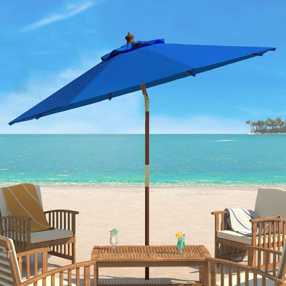 Cannes 9ft Wooden Outdoor Umbrella