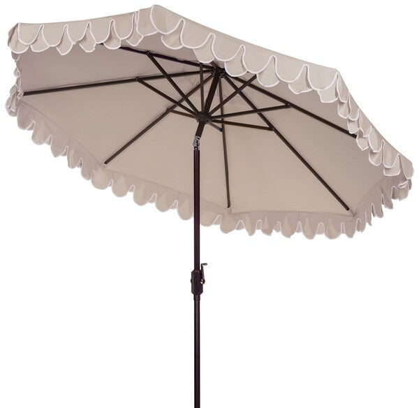 Elegant Valance 11ft Round Umbrella