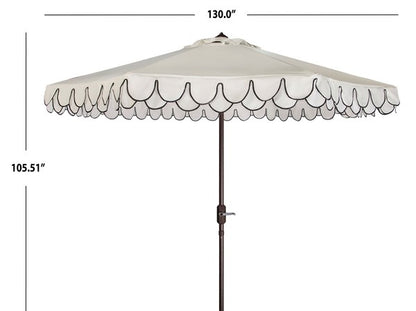 Elegant Valance 11ft Round Umbrella