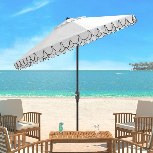 Elegant Valance 11ft Round Umbrella