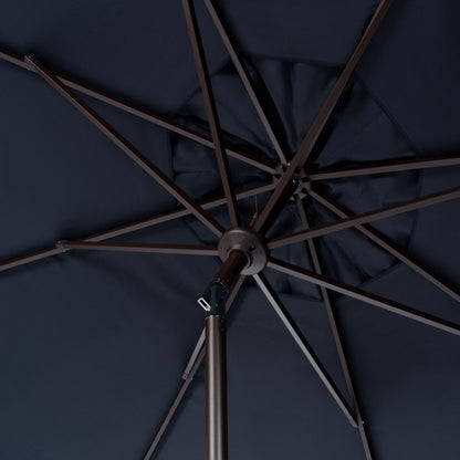 Milan Fringe 11ft Round Crank Umbrella