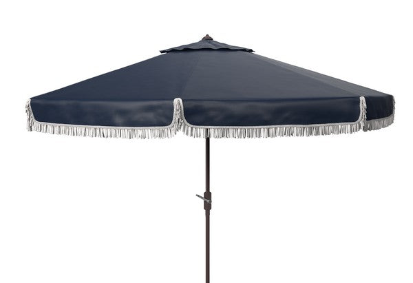 Milan Fringe 11ft Round Crank Umbrella