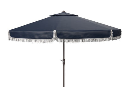 Milan Fringe 11ft Round Crank Umbrella