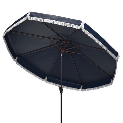 Milan Fringe 11ft Round Crank Umbrella