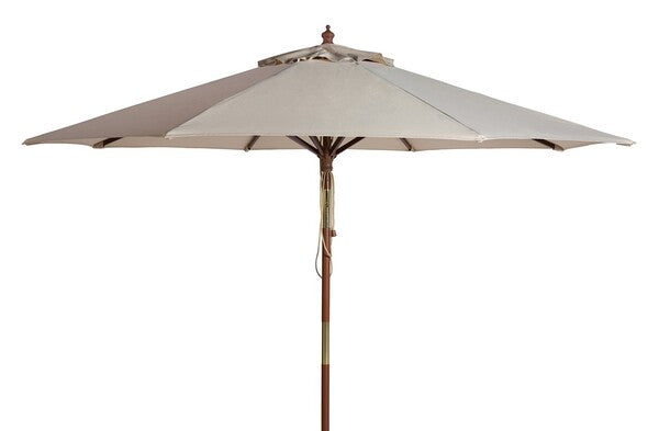Cannes 11ft Wooden Pulley Market Umbrella