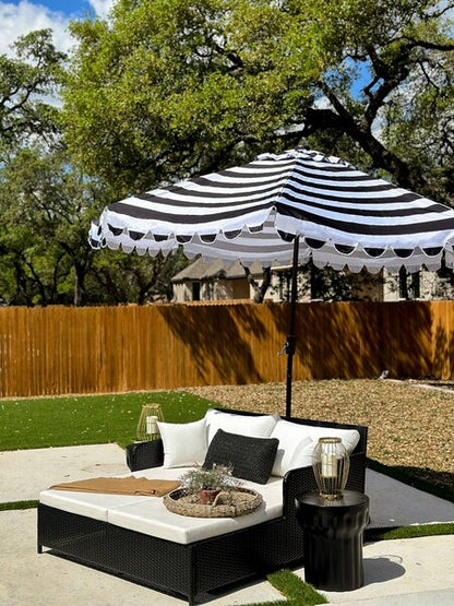 Vienna 11ft Round Crank Umbrella