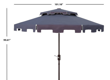 Zimmerman 9ft Double Top Market Umbrella