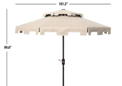 Zimmerman 9ft Double Top Market Umbrella