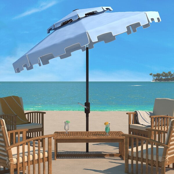 Zimmerman 9ft Double Top Market Umbrella
