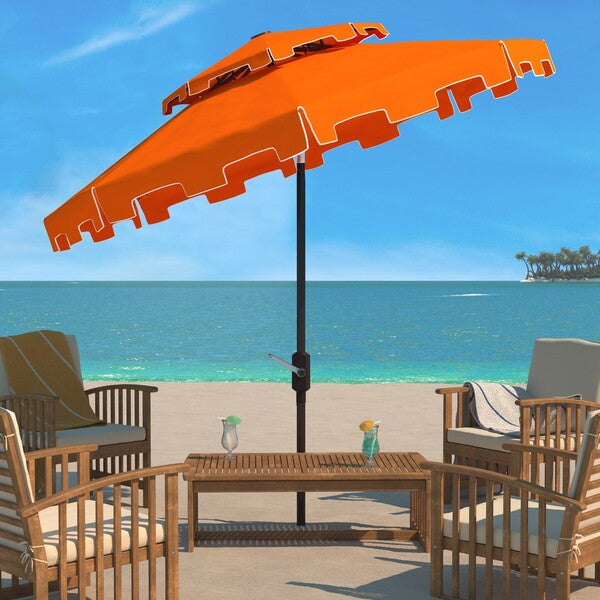 Zimmerman 9ft Double Top Market Umbrella