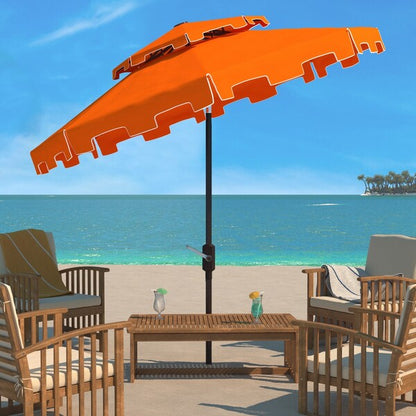 Zimmerman 9ft Double Top Market Umbrella