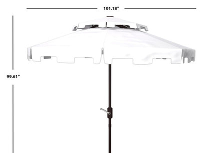 Zimmerman 9ft Double Top Market Umbrella