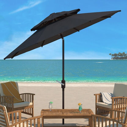 Lorenia 9ft Double Top Market Umbrella