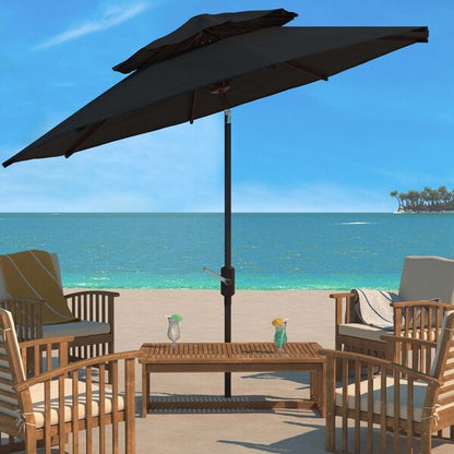 Lorenia 9ft Double Top Market Umbrella
