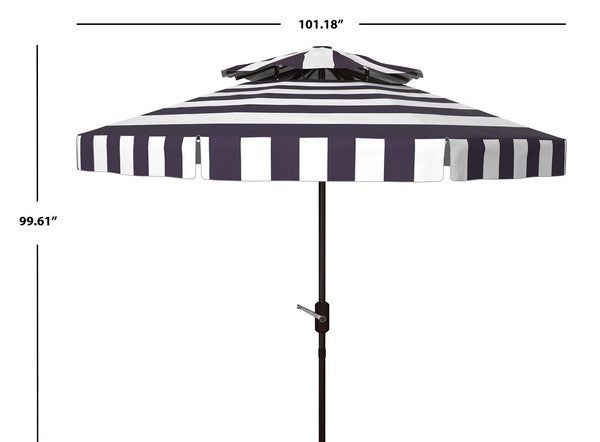 Elsa Fashion Line 9ft Double Top Umbrella