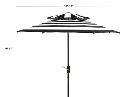 Iris Fashion Line 9ft Double Top Umbrella