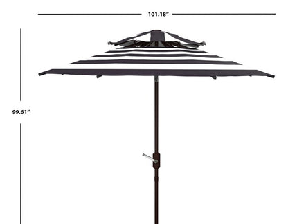 Iris Fashion Line 9ft Double Top Umbrella