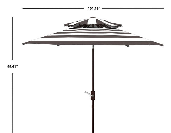 Iris Fashion Line 9ft Double Top Umbrella